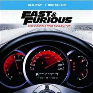 FAST & FURIOUS the ultimate ride collection bluray